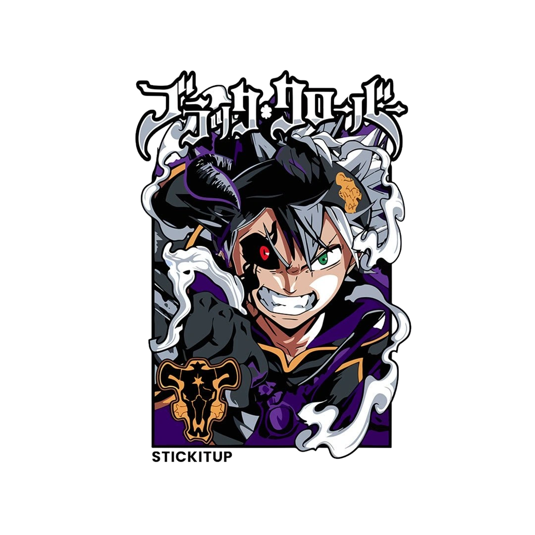 Asta The Devil Mode Sticker